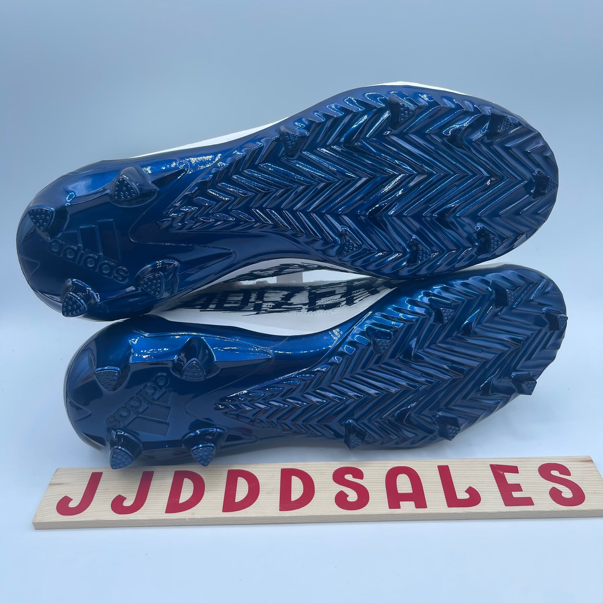 Adidas Adizero Primeknit Football Cleats White Navy GV9624  display picture 3