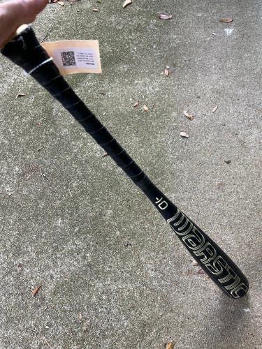 New Kid Pitch (9YO-13YO) Warstic Bonesaber Bat USSSA Certified (-10) Alloy 17 oz 27"