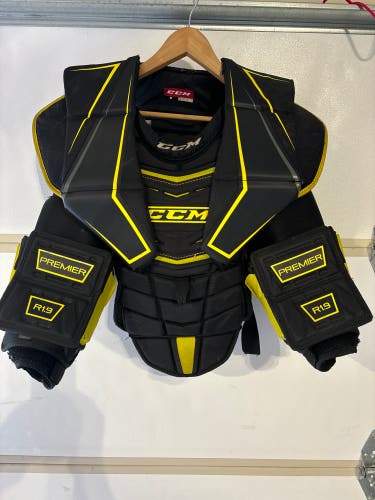 Used  CCM Premier R1.9 Goalie Chest Protector