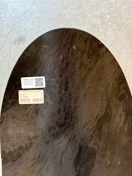Used 2024 Burton Mystery Con Artist Camber Snowboard 152cm