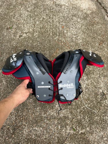 Used Small Youth Riddell Pursuit Shoulder Pads 11”-12”