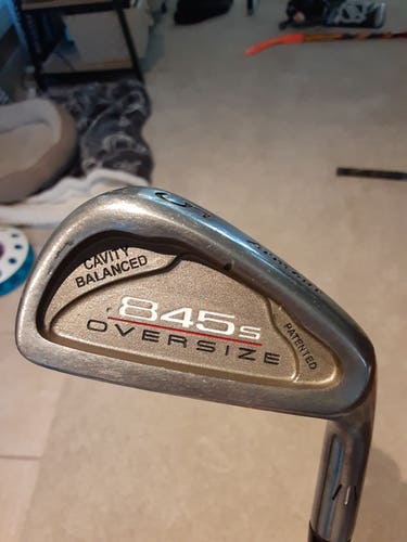 Used Men's 5 Iron 855s Silver Scot Right Handed Regular Flex Steel Shaft