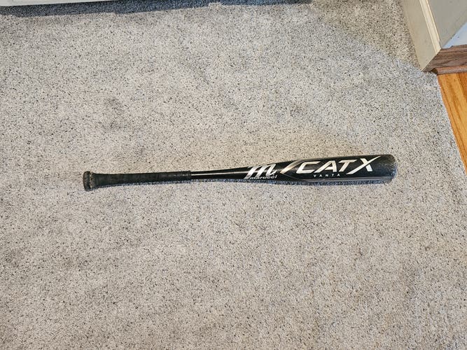 Used 2024 Marucci CAT X Vanta USSSA Certified Bat (-5) Alloy 27 oz 32"