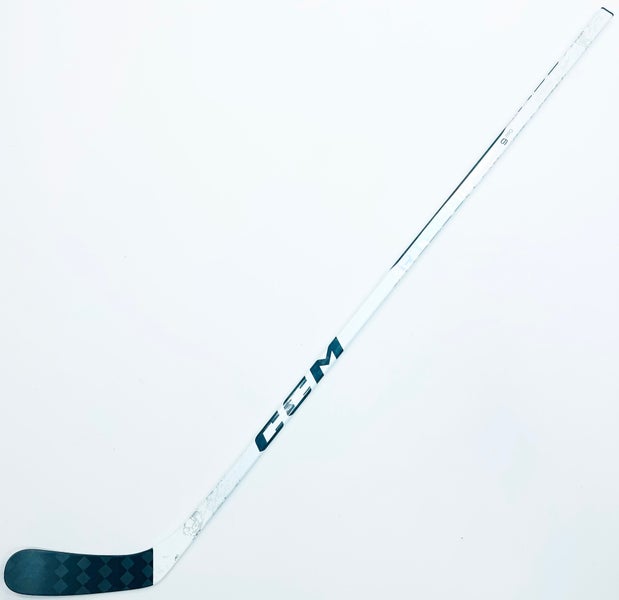 UNRELEASED Custom White CCM Ribcore Trigger 9 Pro Hockey Stick-RH-80 Flex-P86 (Zegras Pro Curve)