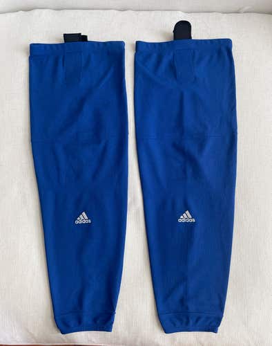 Blue Senior Adidas Hockey Practice Socks