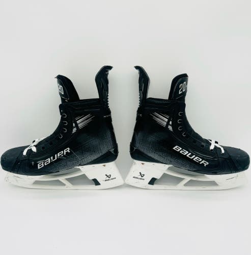 Custom Black Bauer Vapor Hyperlite 2 Hockey Skates-11 1/2 D/A-306