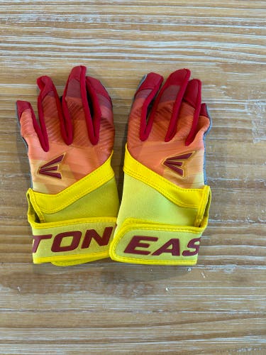 Easton Walk-Off Ethos Fire Batting Gloves Youth Small