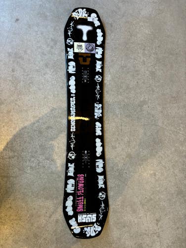 Used Men's Ride Benchwarmer 2024 Snowboard 155cm