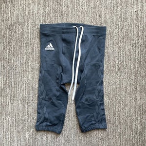 Men's Large Adidas Primeknit Football Game Pants Gray