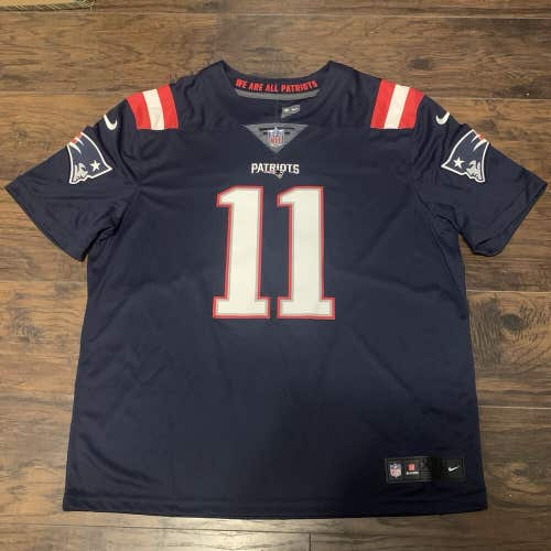 Julian Edelman 2016 New England Patriots NFL Limited Color Rush Nike Jersey 2XL