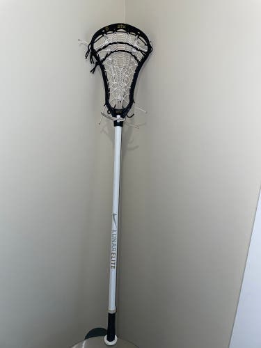 STX CRUX 600 WOMENS LACROSSE STICK COMPLETE ARMOR MESH VALKYRIE RETAIL $300