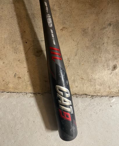 Used Marucci CAT9 USSSA Certified Bat (-10) Alloy 19 oz 29"