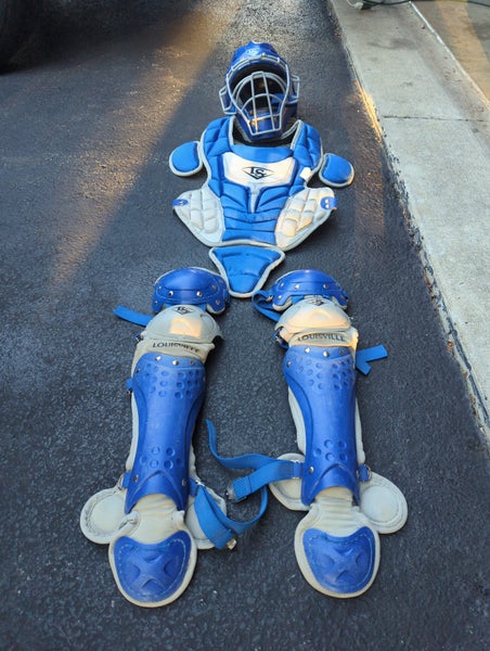Used Louisville Slugger Catcher's Set