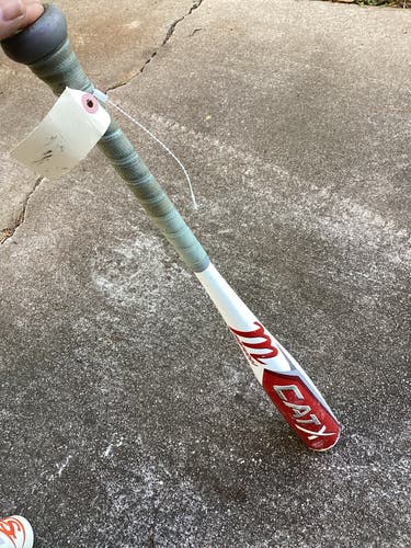 Used Kid Pitch (9YO-13YO) Marucci CAT X Bat USSSA Certified (-10) Alloy 20 oz 30"