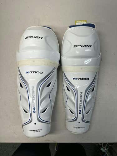 Used Bauer Nexus 7000 15" Hockey Shin Guards