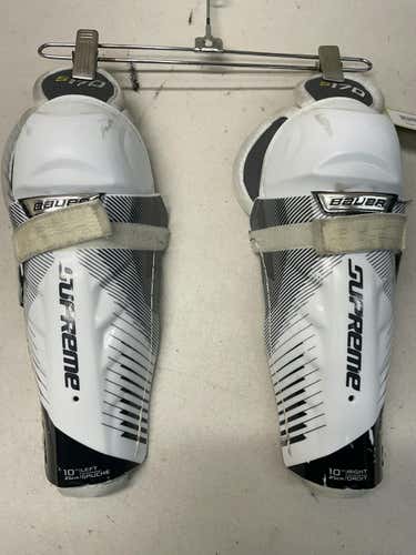 Used Bauer Supreme 170 10" Hockey Shin Guards