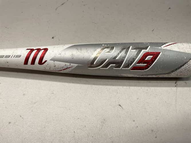 Used Marucci Cat 9 29" -10 Drop Usssa 2 3 4 Barrel Bats