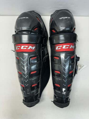 Used Ccm Rbz 17" Hockey Shin Guards