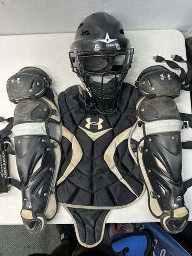 Used Under Armour Ualg2-jr Junior Catcher's Equipment