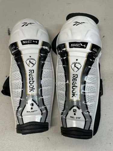 Used Reebok Crosby 12" Hockey Shin Guards