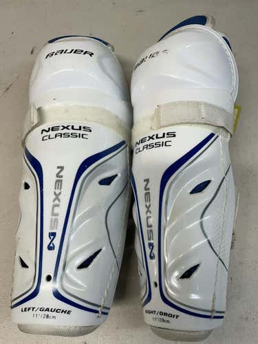 Used Bauer Nexus Classic 11" Hockey Shin Guards