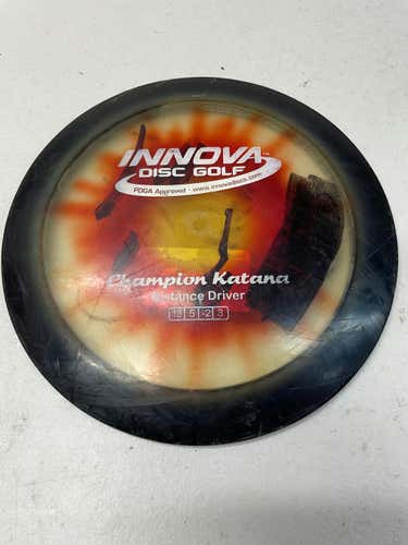 Used Innova Champion Katana Disc Golf Drivers