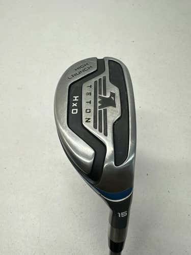 Used Tarton Hxd High Launch 3 Wood 3 Wood Senior Flex Graphite Shaft Fairway Woods