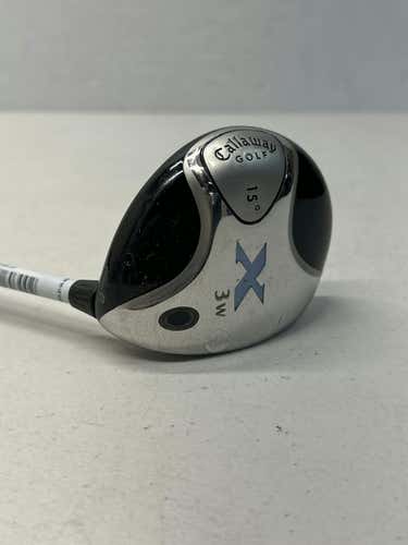 Used Callaway X 3 Wood Ladies Flex Graphite Shaft Fairway Woods