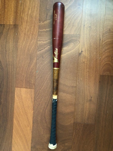 Pre-owned Victus Maple Pro Hard Gloss V Cut - Maple Bat (-3) 28 oz 31"
