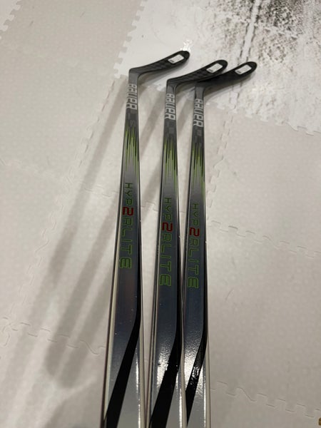 3 Pack New Senior Bauer Right Handed P28 Vapor Hyperlite 2 Hockey Stick