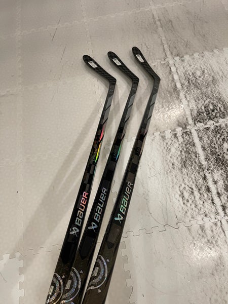 3 Pack New Senior Bauer Left Handed P28  Proto-R Hockey Stick