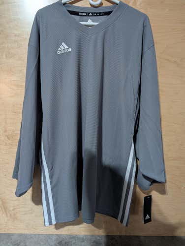 Gray New Small Men's Adidas Jersey