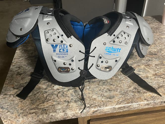 Youth Large Schutts Y Flex 4.2 Shoulder pads