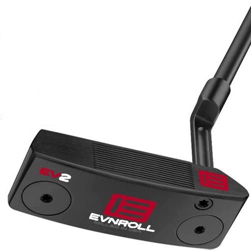 NEW Evnroll EV2 Black Short Plumber 35" Mid Blade Putter