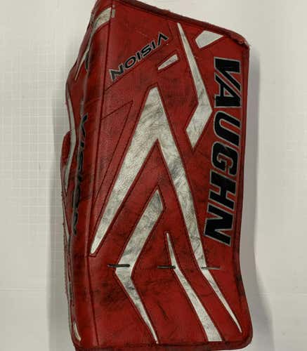 Used Vaughn Vision 9500 Regular Ice Hockey Goalie Blockers