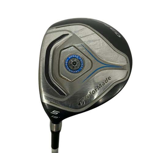 Used Taylormade Jetspeed Left Hand 5 Wood Senior Flex Graphite Shaft Fairway Woods