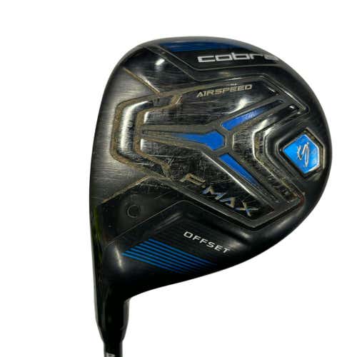 Used Cobra King Cobra F Max Left Hand 3 Wood Regular Flex Graphite Shaft Fairway Woods