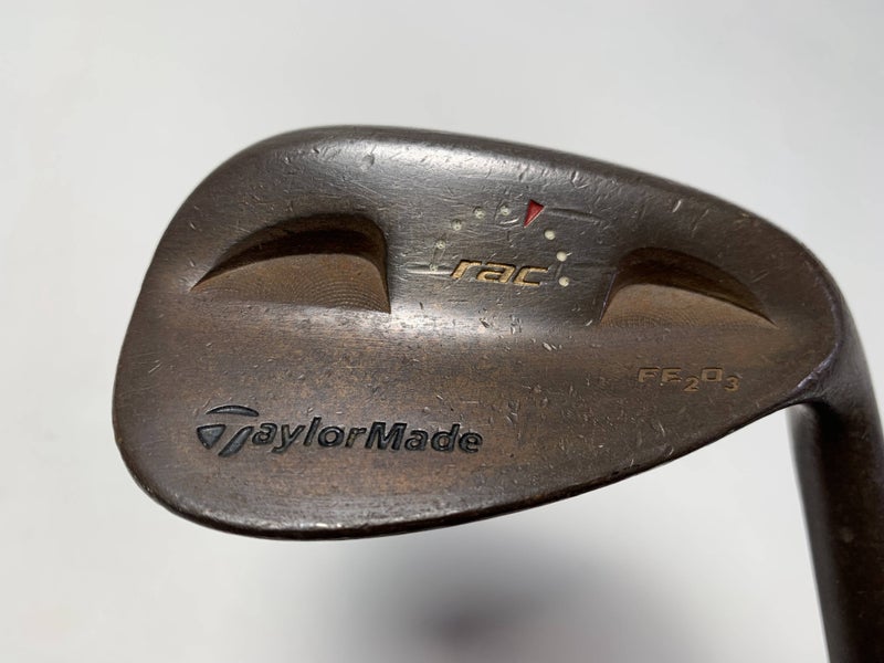 TaylorMade Rac Fe2 03 52* 8 True Temper Dynamic Gold Wedge Steel RH Midsize Grip