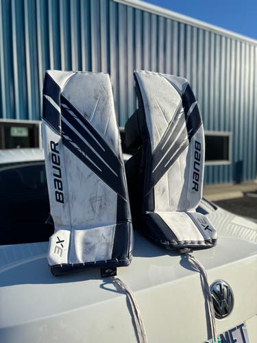 Used 32" Bauer Vapor 3X Goalie Leg Pads