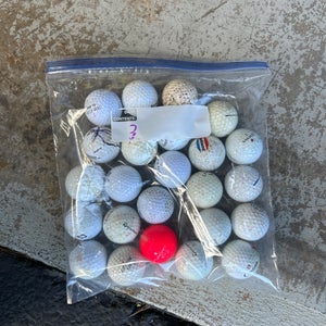 Used golf balls