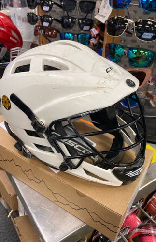 Cascade CS white youth Used White Helmet player lacrosse LAX