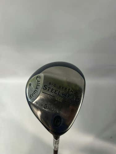 Used Callaway Big Bertha Steelhead Iii 5 Wood Graphite Fairway Woods