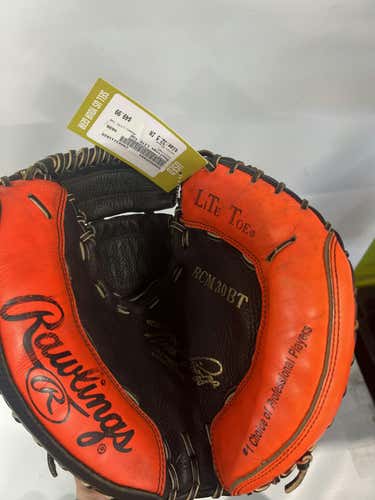 Used Rawlings Lite Toe 32 1 2" Catcher's Gloves