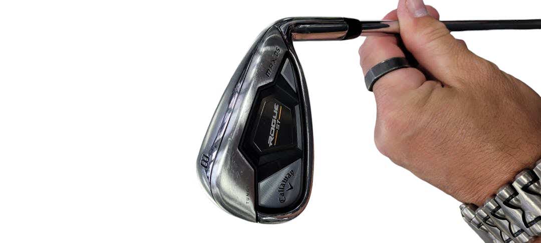 Used Callaway Rogue St Max Os 8 Iron Regular Flex Steel Shaft Individual Irons