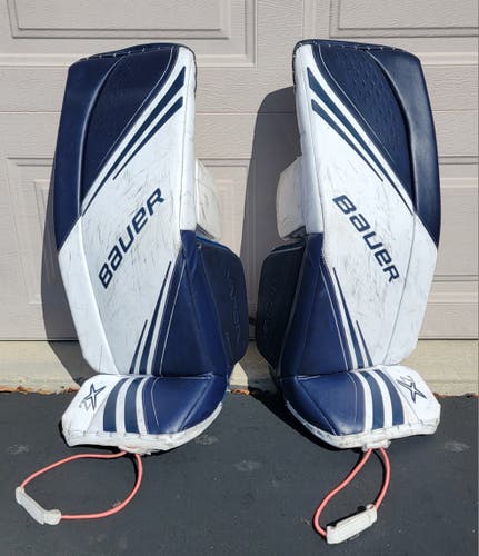 Used Small Bauer Vapor 2X Goalie Leg Pads