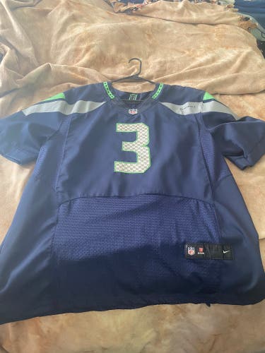 Nike Seahawks Russell Wilson Size 56