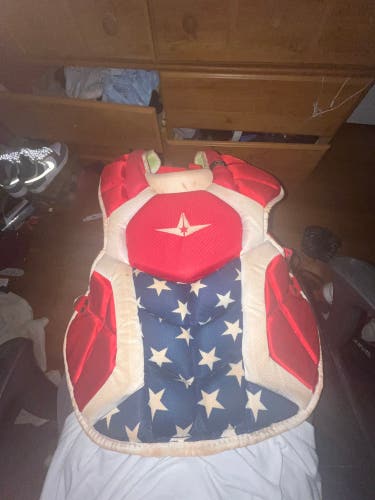 Used intermediate All Star System 7 Catcher's Chest Protector