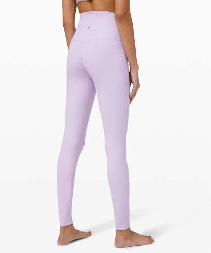 Lululemon Align High Rise Pant 28" Leggings Size 4 Peony Pink Yoga Run Gym