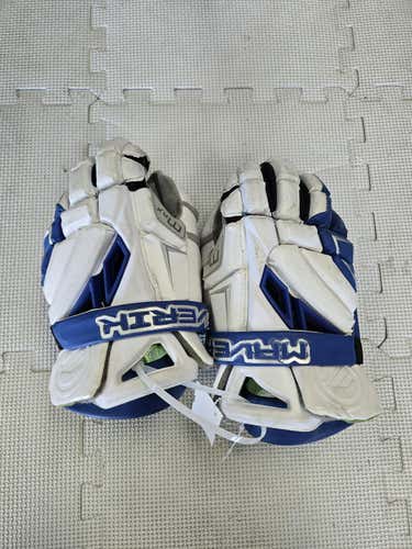 Used Maverik Max Lg Men's Lacrosse Gloves