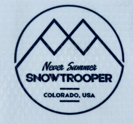 Used  Never Summer With Bindings Snow trooper  Snowboard